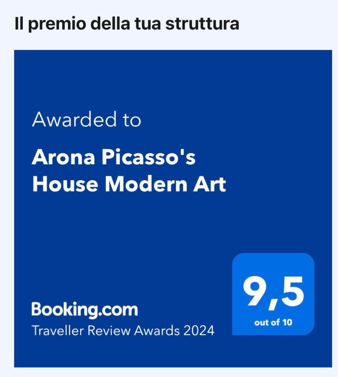 Apartamento Arona Picasso'S House Modern Art Exterior foto